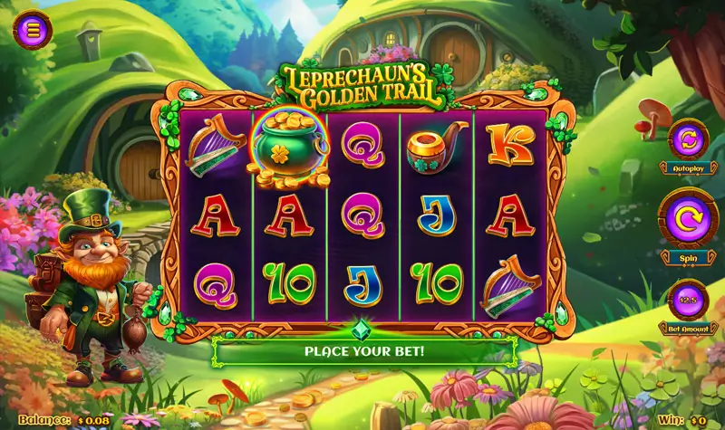 Playing Leprechaun's Golden Trail